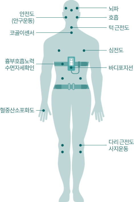 수면다원검사 검사 항목